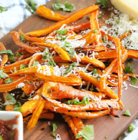 parmesan carrot fries